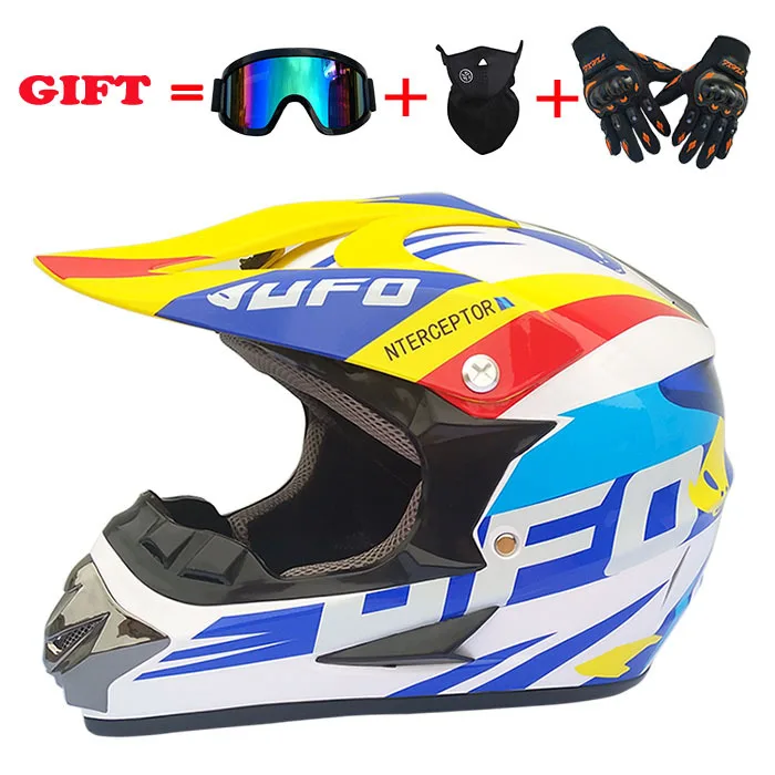 

Motorcycle helmet cross country helmet all season men's cross country HELMET SMALL helmet goggles glove mask