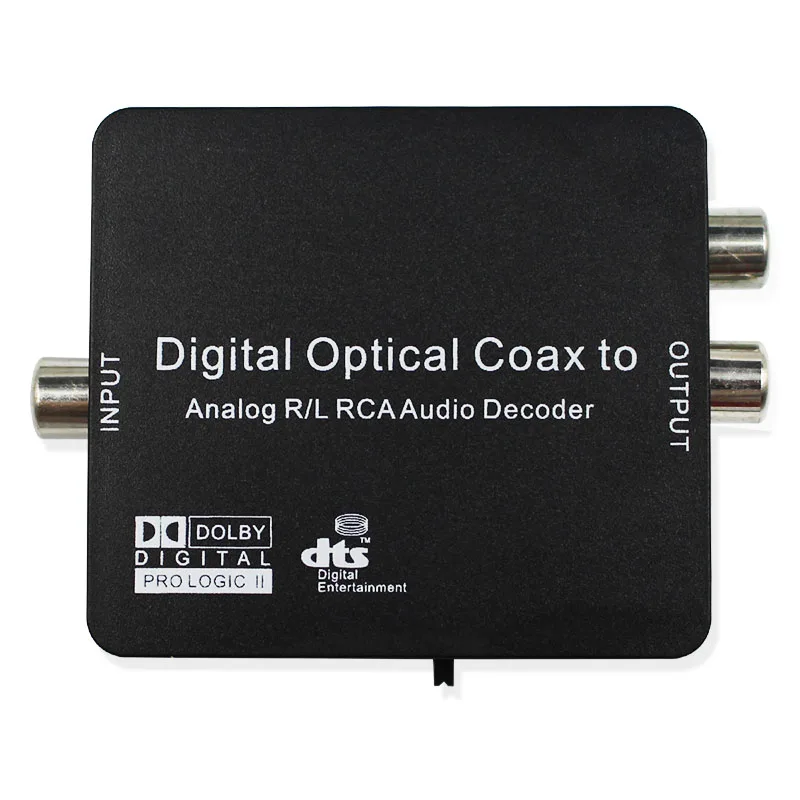 5 1 Dolby DTS Цифровой оптический коаксиальный аналоговый R/L RCA аудио декодер