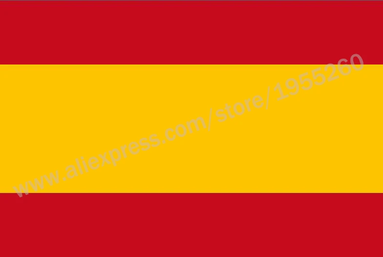 

Flag of Spain (Civil) 3 X 5 FT 90 X 150 Cm Spain Flags Banners