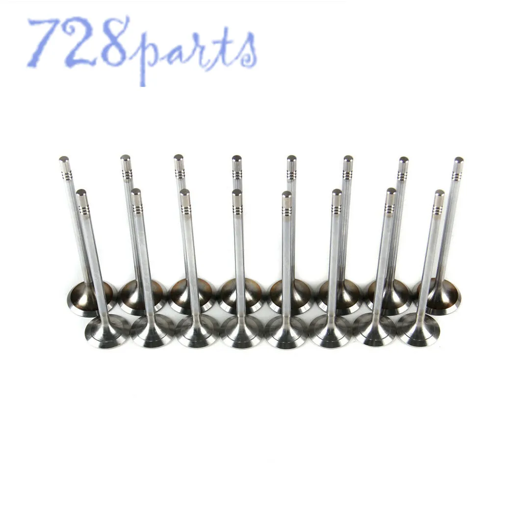 Комплект впускных и выпускных клапанов двигателя 1 4 т подходящий для VW Beetle Golf Jetta