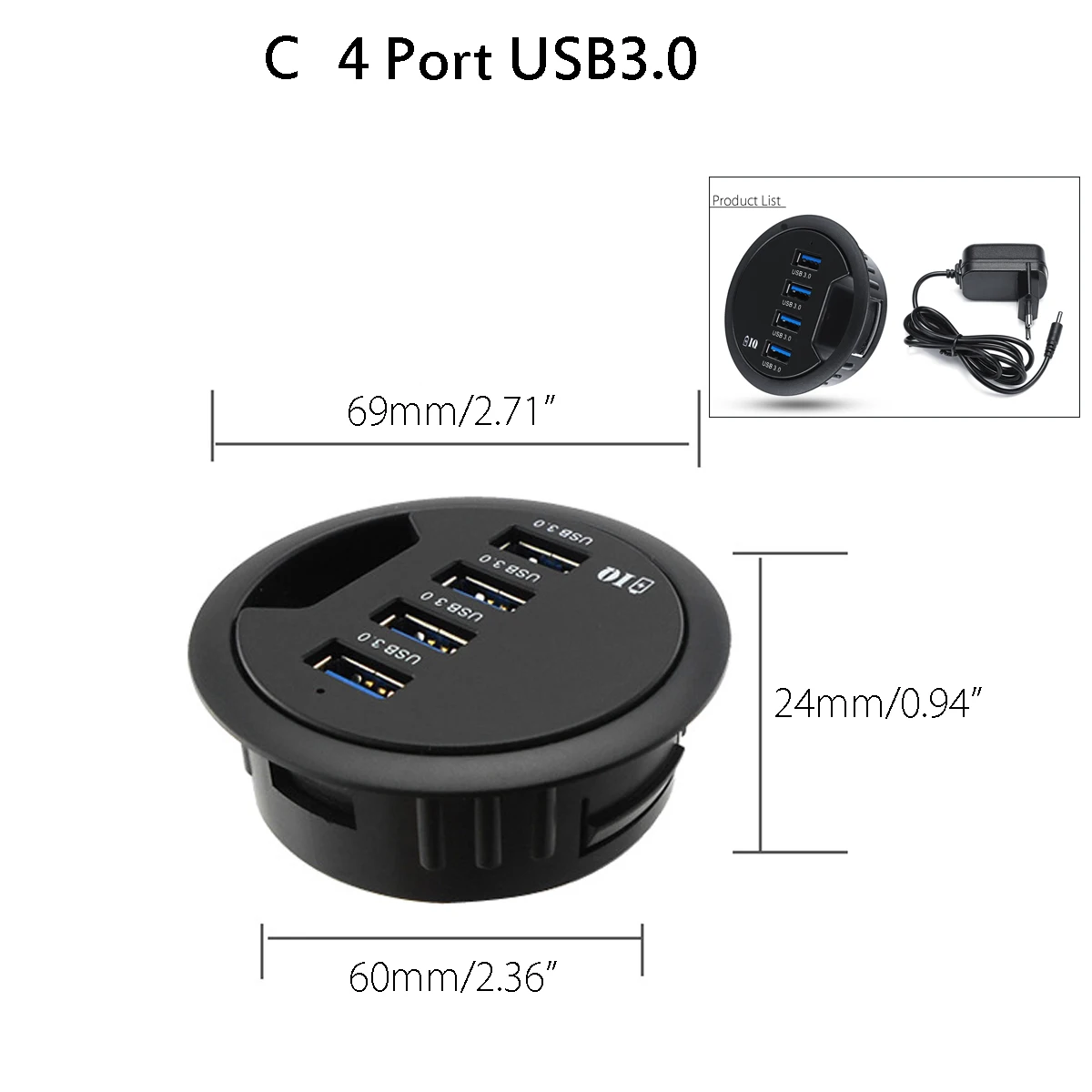 Зарядное устройство 5 типов USB 3 0/2 0 внешний адаптер для Macbook|USB-хабы| |