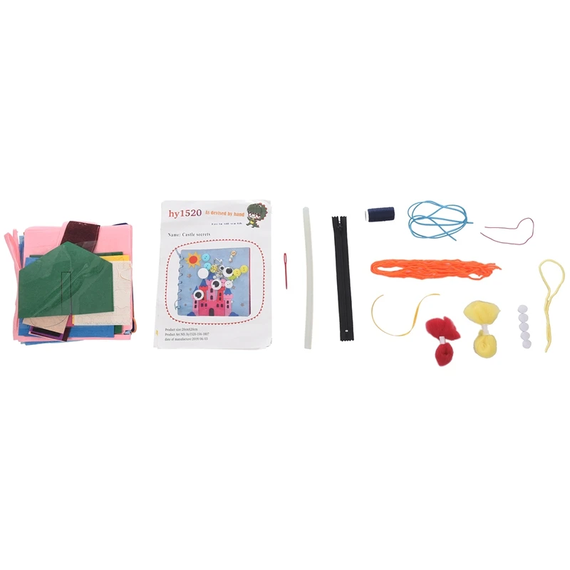 Ручная работа детская Тихая книга 20х20см детские игрушки Сделай Сам раннее