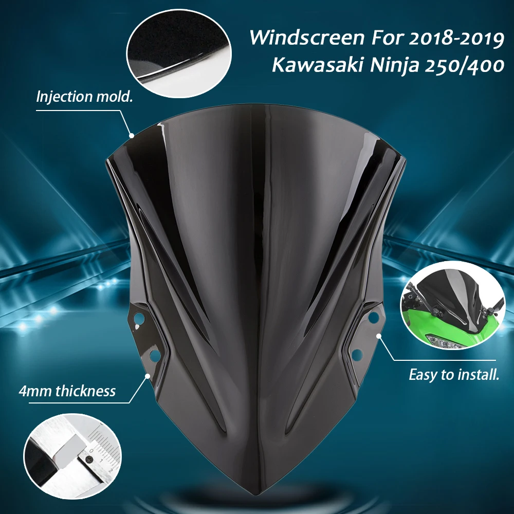 Мотоцикл нового поколения туринг ветровое стекло дефлекторы экран с кронштейном