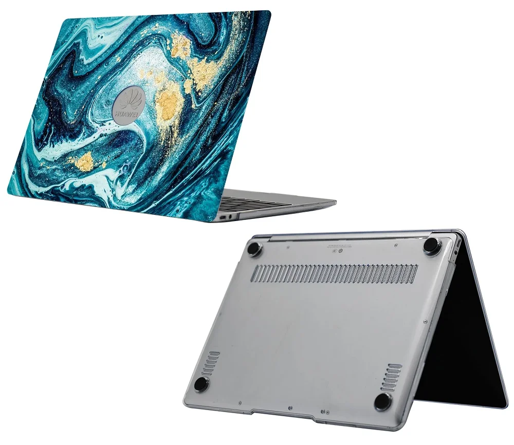 MC22 Мраморный пластиковый чехол для fundas huawei Matebook 13 дюймов Супер легкий пластиковый защитный чехол для huawei Matebook 13 WRT-W19 чехол - Цвет: MC22