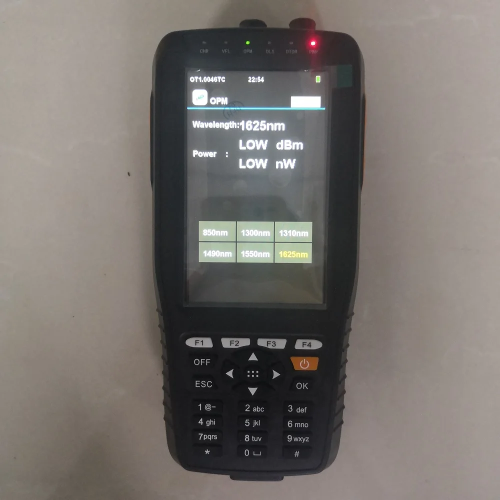 Ручной OTDR 60 км волоконно-оптический кабель Ranger диагностика фотоэлектрических