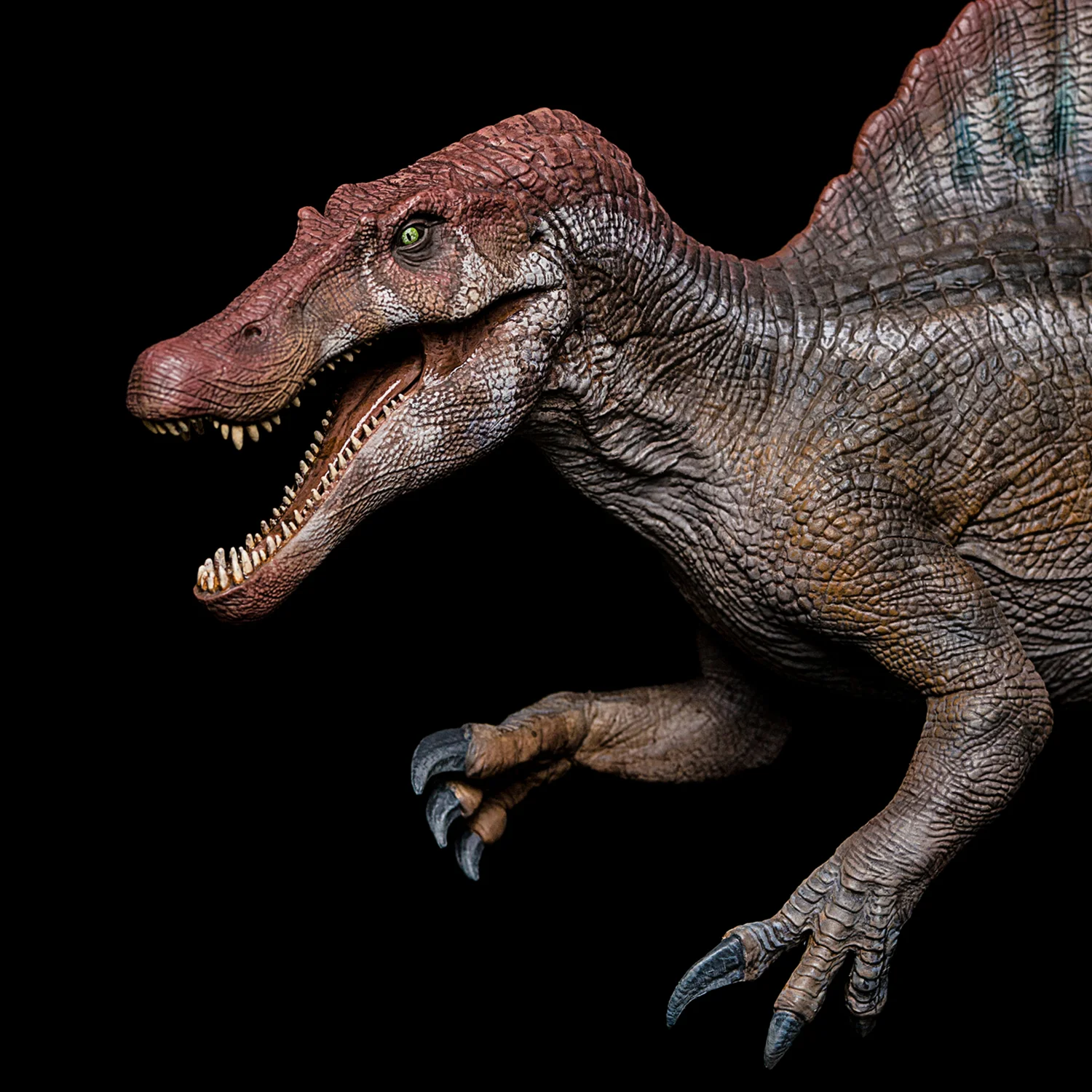 В наличии! Фигурка шпинозавра в масштабе 1:35 W Dragon модель динозавра Юрского