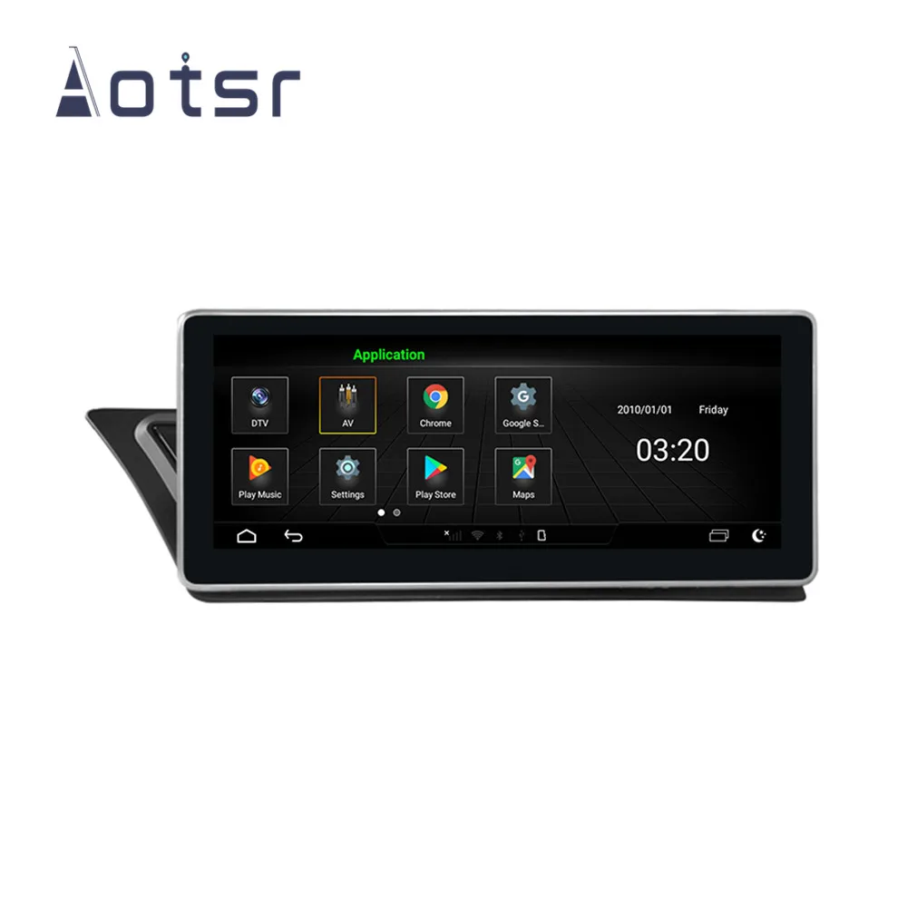 Автомобильный DVD плеер Android 9 GPS навигация для Audi A4/A5 2008 2015 автомагнитола стерео