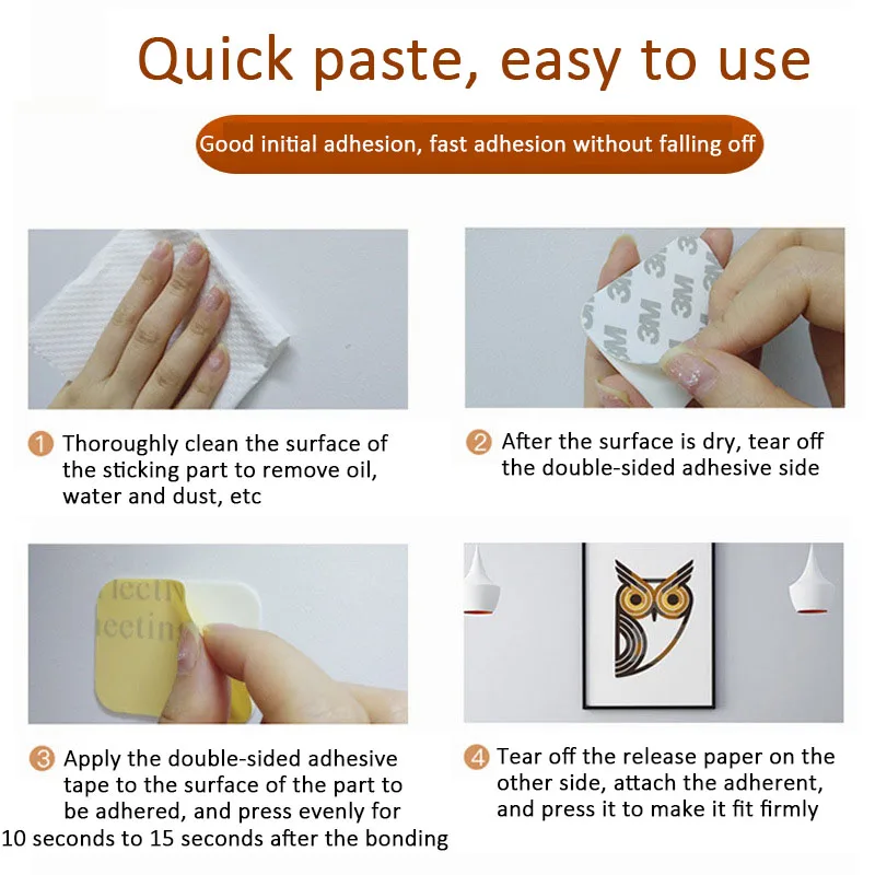 10 100 шт. двусторонняя клейкая лента из акриловой пены|Лента| |