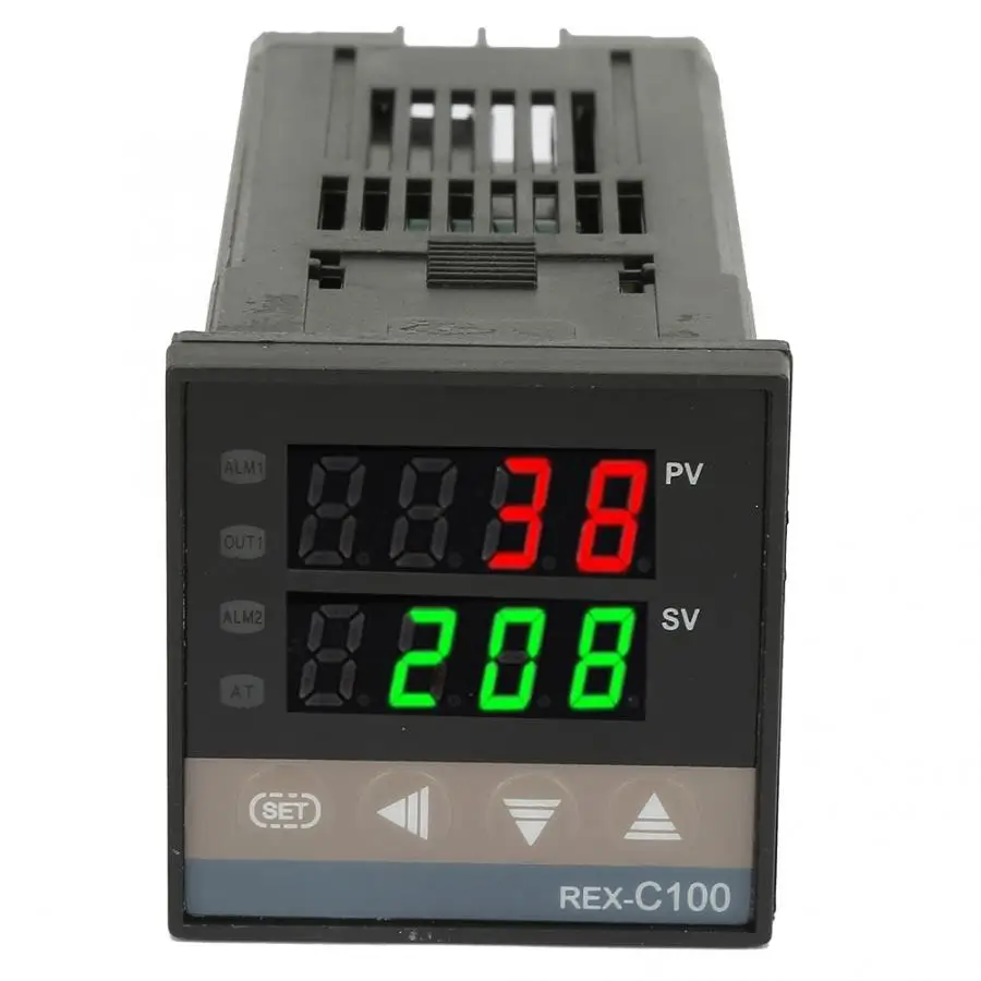 REX C100FK02 M * Цифровой ПИД регулятор температуры релейный выход термостата 0 400