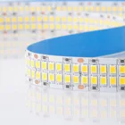 Светодиодная лента 24 В 2835 SMD 1200 2400 светодиодов, гибкая Диодная лента PCB светильник 12 В, светодиодная лента для подсветки, Светодиодная лента белого или теплого белого света