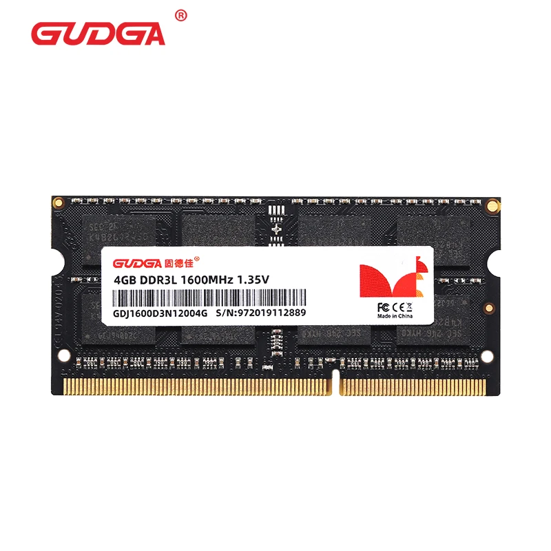 Модуль ОЗУ GUDGA DDdr3L 4/8 ГБ 1333 контактов SODIMM 1600 8942 МГц для ноутбука Acer G Hp s4540pro Lenovo x230 |