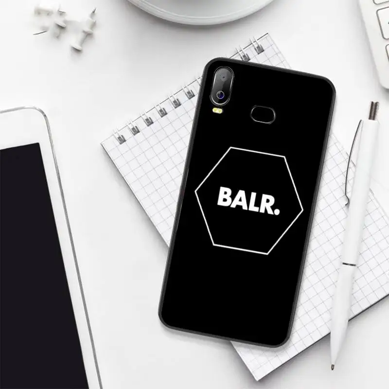 

HPCHCJHM Colorful Cute BALR. DIY Luxury Phone Case For Samsung A10 A20 A30 A40 A50 A70 A80 A71 A51 A6 A8 2018