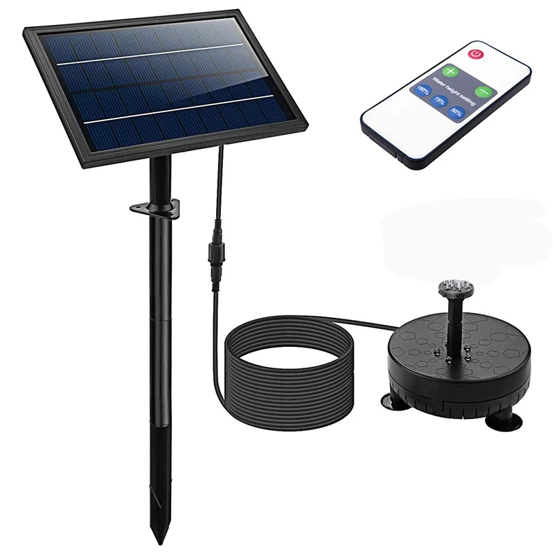 

Solar-Fountain-Pump Fountains Pump Control Control for Bird Bath, Outdoors,Ponds,Swimming Pools,Fish Tanks,Gardens