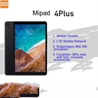 Планшет Xiaomi 4 Plus на Android 10,1 дюймов, 4 Гб ОЗУ, 64 Гб ПЗУ, LTE, Snapdragon 660, 1920X1200 HD, Android, детский планшет