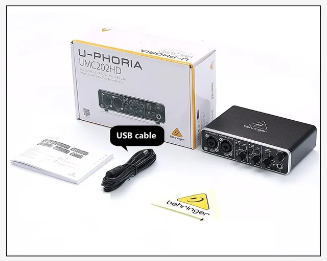 BEHRINGER UMC202HD/UMC204HD/UMC404HD Microphone Amplifier