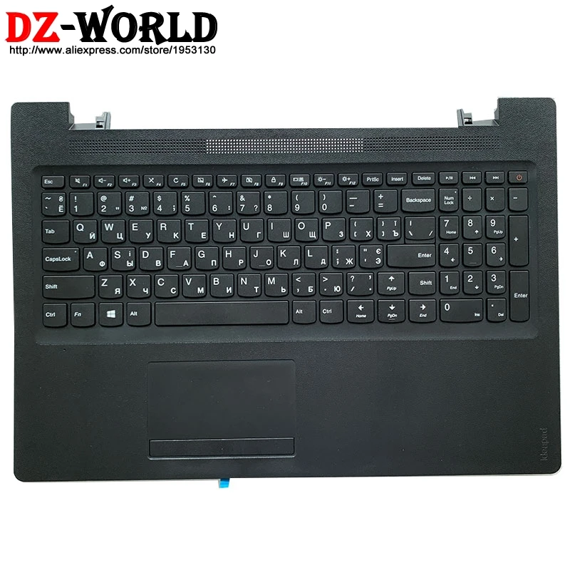 

Russian Keyboard with Shell C Cover Palmrest Upper Case and Touchpad for Lenovo Ideapad 110-15 ACL IBR AST Laptop 5CB0L69470