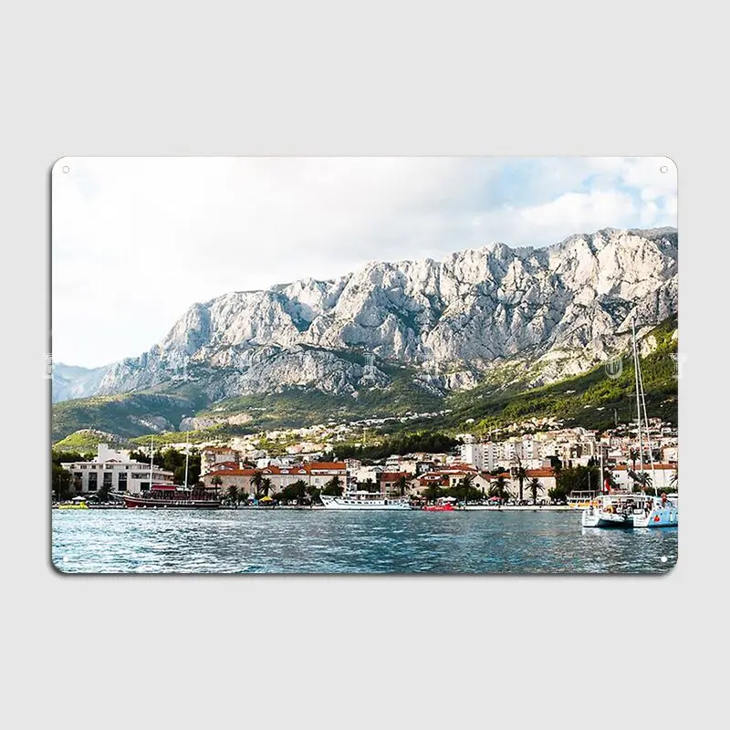 

Macarska Хорватия, металлический знак, Настенная роспись, фотография