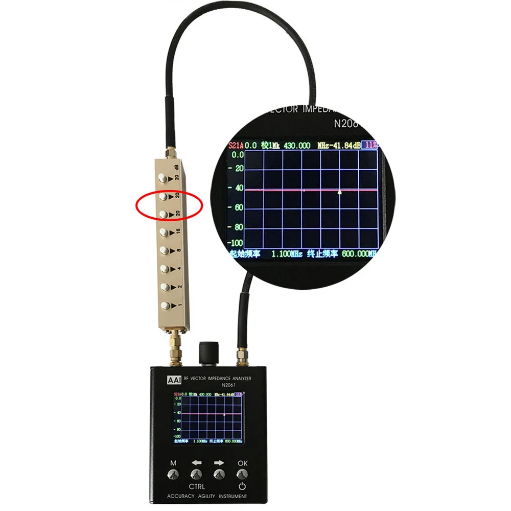 N2201SS N2061SA N1201SA Plus UV RF векторное сопротивление ANT SWR антенна анализатор метр тестер 140 МГц-2,7 ГГц сопротивление/SWR