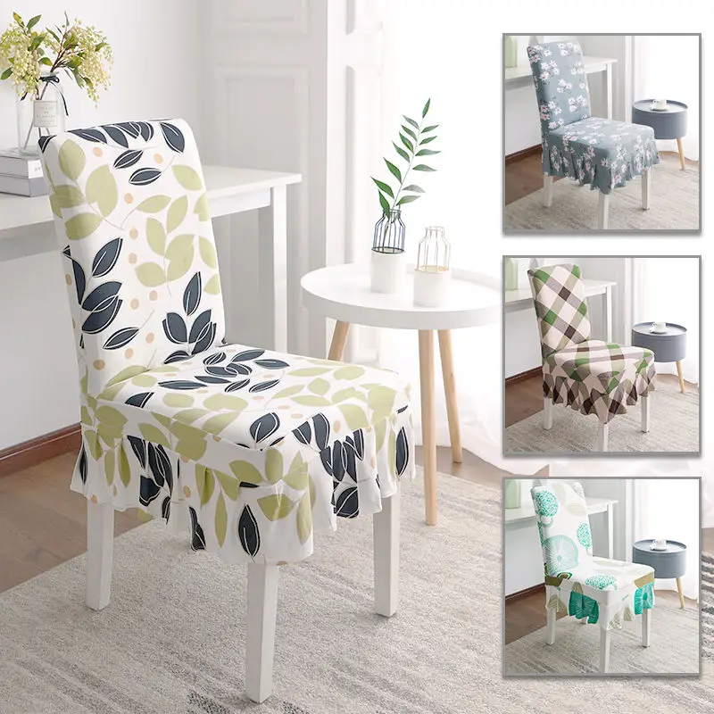 Цельнокроенный домашний стул крышка мягкий поролон тканевые Чехлы для Кухня