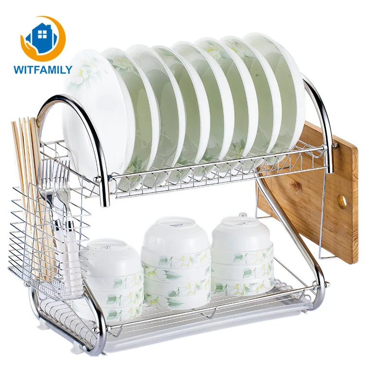 Стеллажи для посуды тарелки чашки столовые приборы полка хранения органайзер