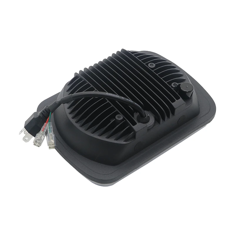 7x6 светодиодный фары для автомобиля 5x7 с указатель поворота DRL Белый Halo море