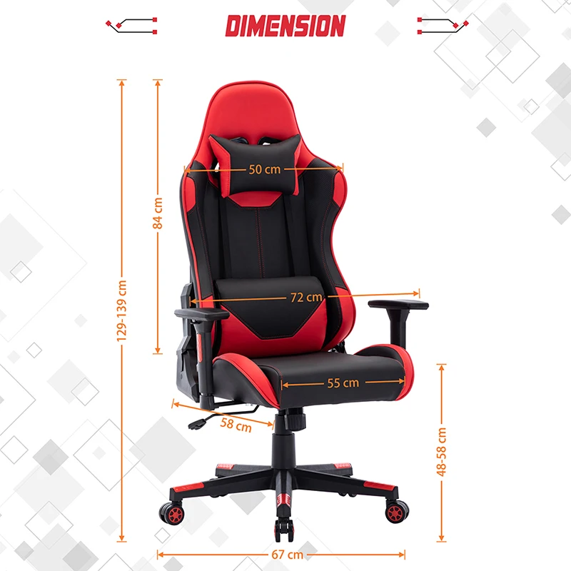 STMENG 096 Игровое кресло (углеродное волокно экокожа регулируемый наклон механизм