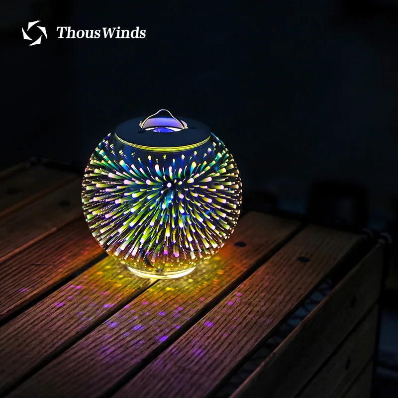 구매 Thous Winds 골 제로 LED 조명 골제로랜턴 3D 불꽃 랜턴 야외 감성랜턴 캠핑 조명 조명 3D 그림자 유리 전등갓