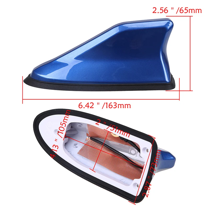 Автомобильные радиосигнальные антенны POSSBAY автомобильная антенна плавник акулы