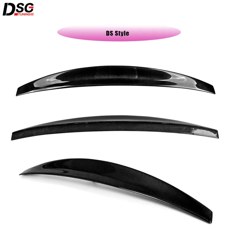 Спойлер из настоящего углеродного волокна на заднюю крышку багажника для BMW 3