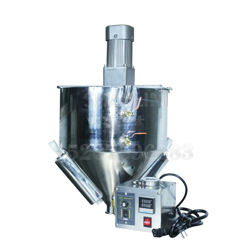 Мешалка с резервуаром для нагрева и смешивания, резервуар из нержавеющей стали 30L SS304 для фасовочной машины SHENLIN, поршневой наполнитель