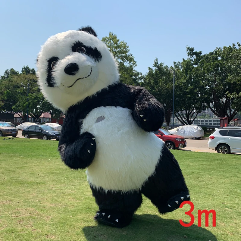 Костюм талисмана панды надувной взрослый размер талисман костюм|Костюмы аниме| |