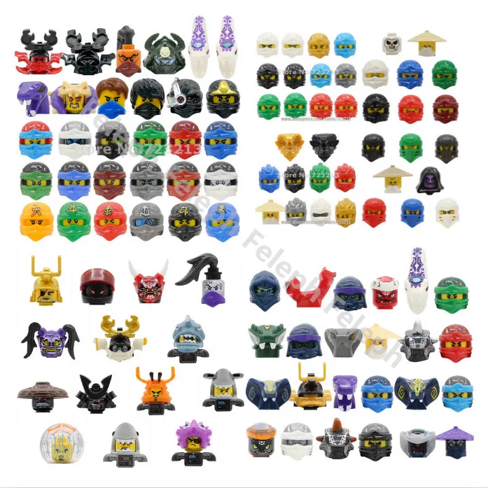 Одиночная распродажа фигурка головы мультфильм Джей Коул Кай Зейн змея воин