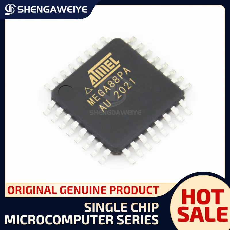 Набор микросхем IC 100% ATMEGA88PA-AU ATMEGA88PA-MU ATMEGA88PA-PU ATMEGA88V-10MU 10 шт. | Электронные компоненты