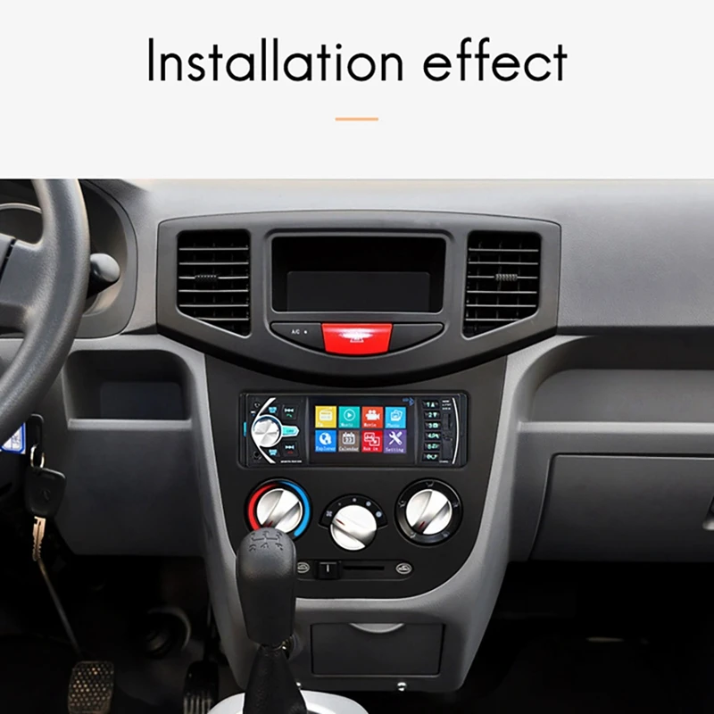 

4.1 Inch HD LCD Screen Car MP5 Bluetooth Car MP3 Card Radio Player U Disk Player Supports Reversing Image 4020