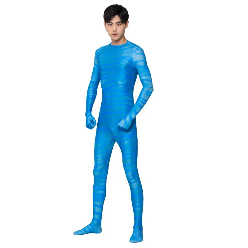 Аватар 2 для взрослых и детей Комбинезоны косплея аниме костюмы карнавала