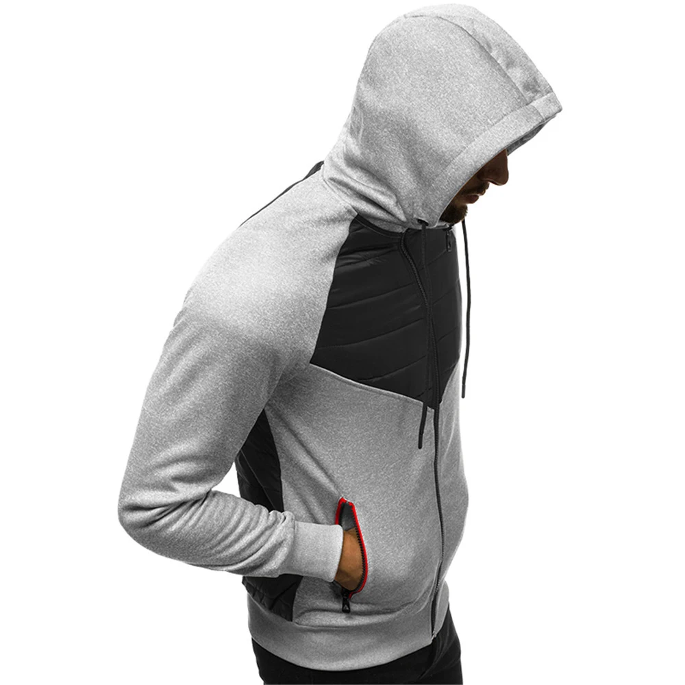 

Winter 2021 Tesla Car Logo New Men's Casual Hoodie Zip Hoodie Jacket Men's Patchwork Cardigan Coat Sweatshirt Jackets