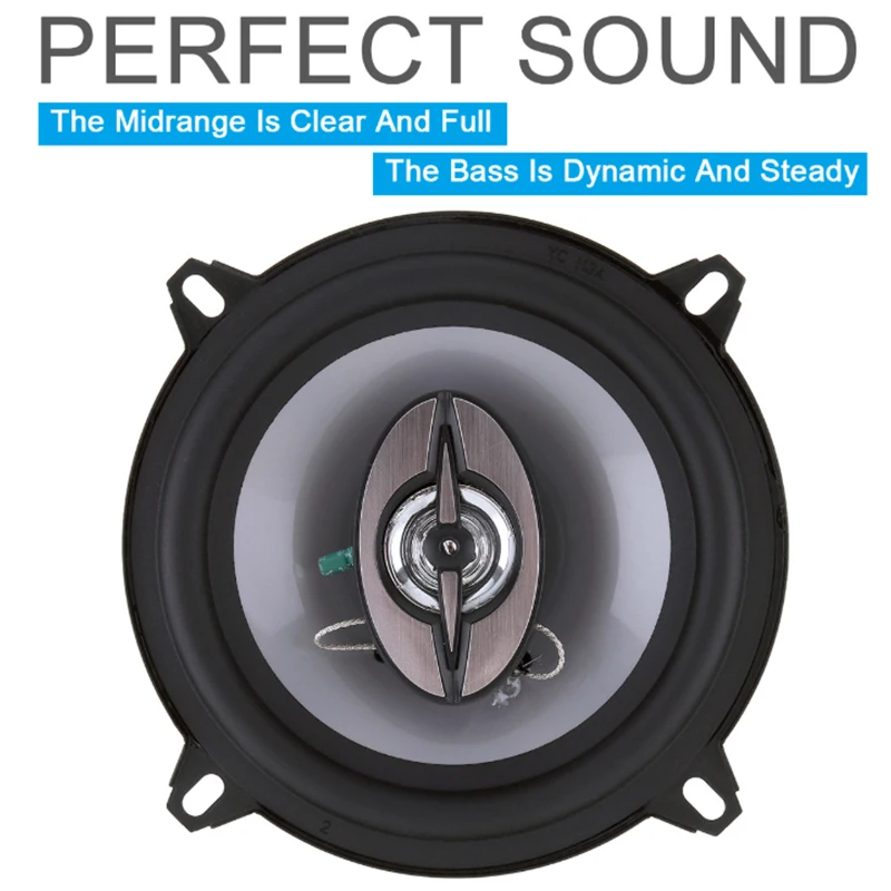 Коаксиальный HiFi динамик для автомобиля 5 дюймов 300 Вт|Аксессуары аудиосистем| |