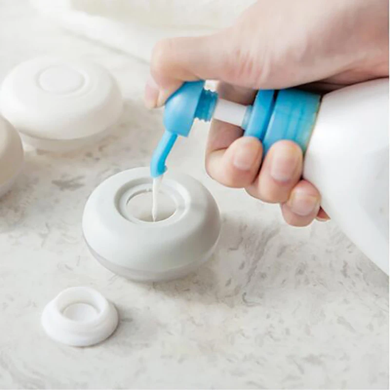 Коробка для очистки и хранения набор пустых бутылочек путешествий портативный