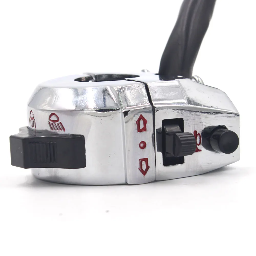 Универсальный сигнал поворота на руль мотоцикла 7/8 дюйма|signal light switch|motorcycle handlebar