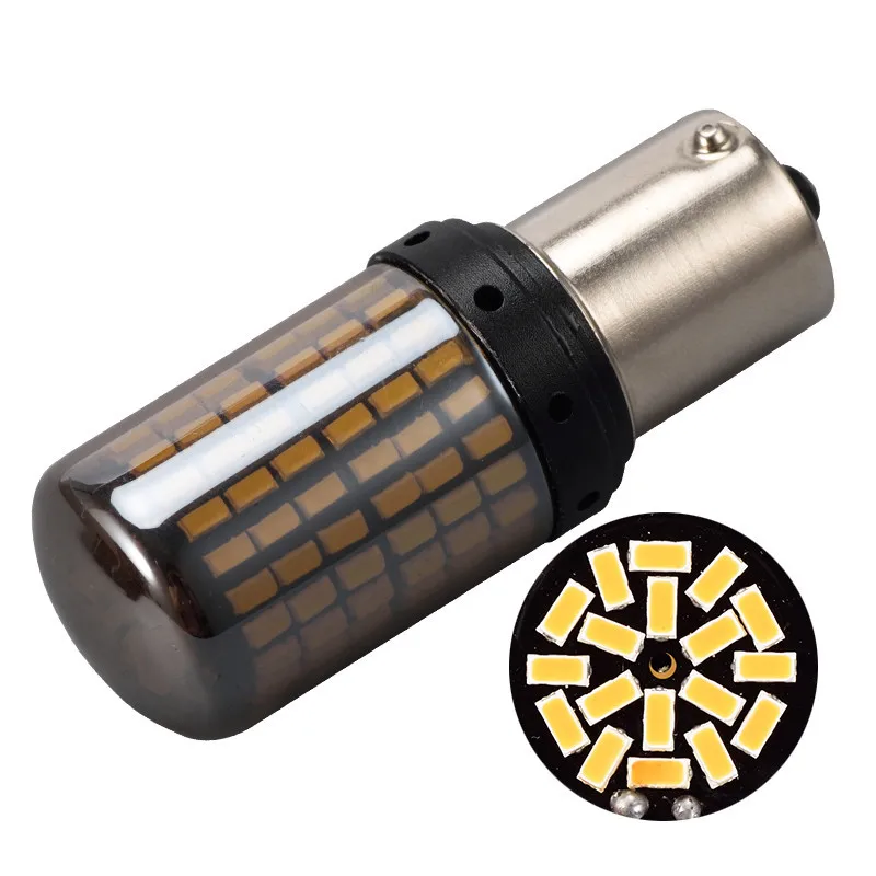 

4pcs 2pc Super Bright 144 leds 3014 1156 Ba15s T20 LED P21W W21W PY21W LED Bulbs No canbus Error Turn Light Signal Parking light