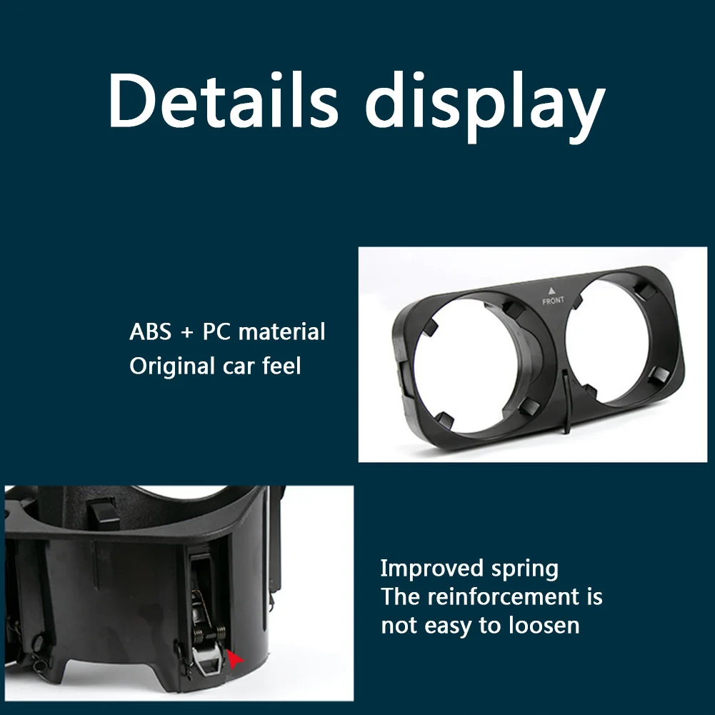 

New Car Center Console Water Cup Holder Beverage Bottle Replacement Car Drink Cup Center Console for Mercedes Class