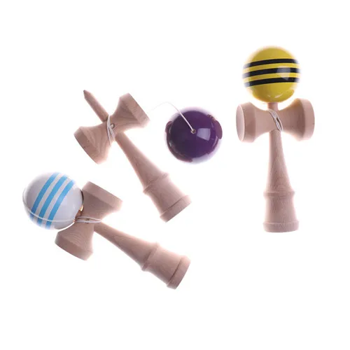 Деревянные Kendama координатный мяч японский традиционный жонглирование дети