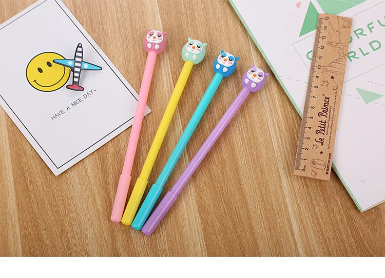 Горячее предложение Новая шариковая ручка для немой собаки Kawaii креативные милые черные чернильные инструменты студенческие канцелярские принадлежности