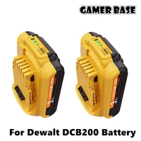 3000mah li ion dcb200 battery for dewalt 20v max tools dcb205 dcb206 dcb204 dcb203 dcb182 dcb180 dcb230 dcd dcf dcg series
