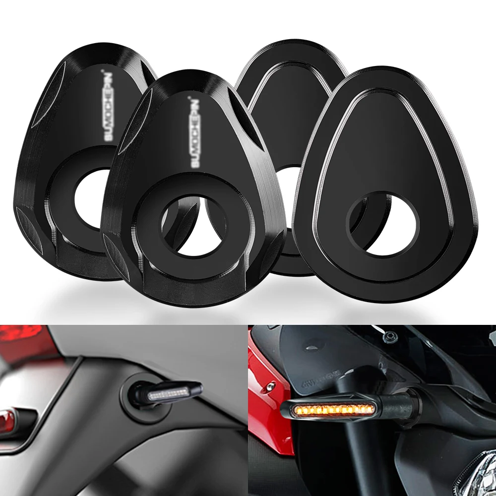 

Motorcycle Refit CNC Turn Signals Indicator Adapter Spacers MT-07 Tracer 2016-2018 XJ6 2009-2015 MT-10 2014-2018