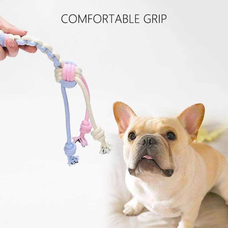 

Игрушки для кошек и собак, устойчивые к укусам, жевательные игрушки для собак, мягкие для дрессировки щенков, игрушка-Канат