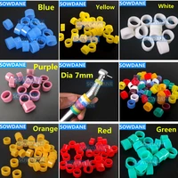20 bags autoclavable universal lab identification dental orthodontic silicone color code ring rings for handpiece dia 7mm