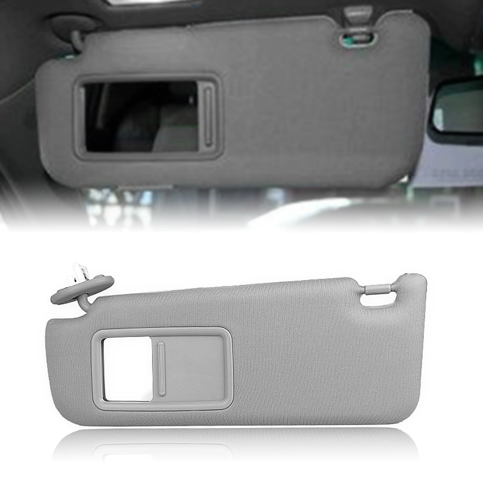 

For Toyota Camry 2012-2017 Sun Visor 74320-33F50-B0 With Light Gray Left Driver Car Interior Front Window Sunvisor Cover Shade