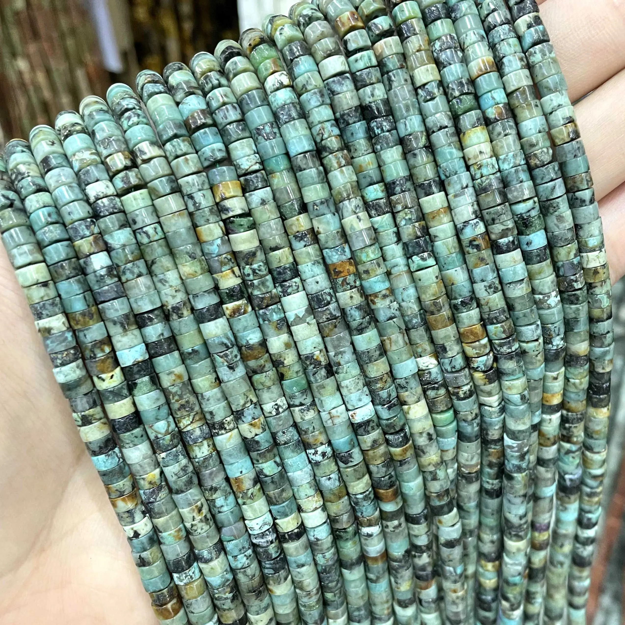 Круглые бусины из натурального камня 2 мм | Украшения и аксессуары