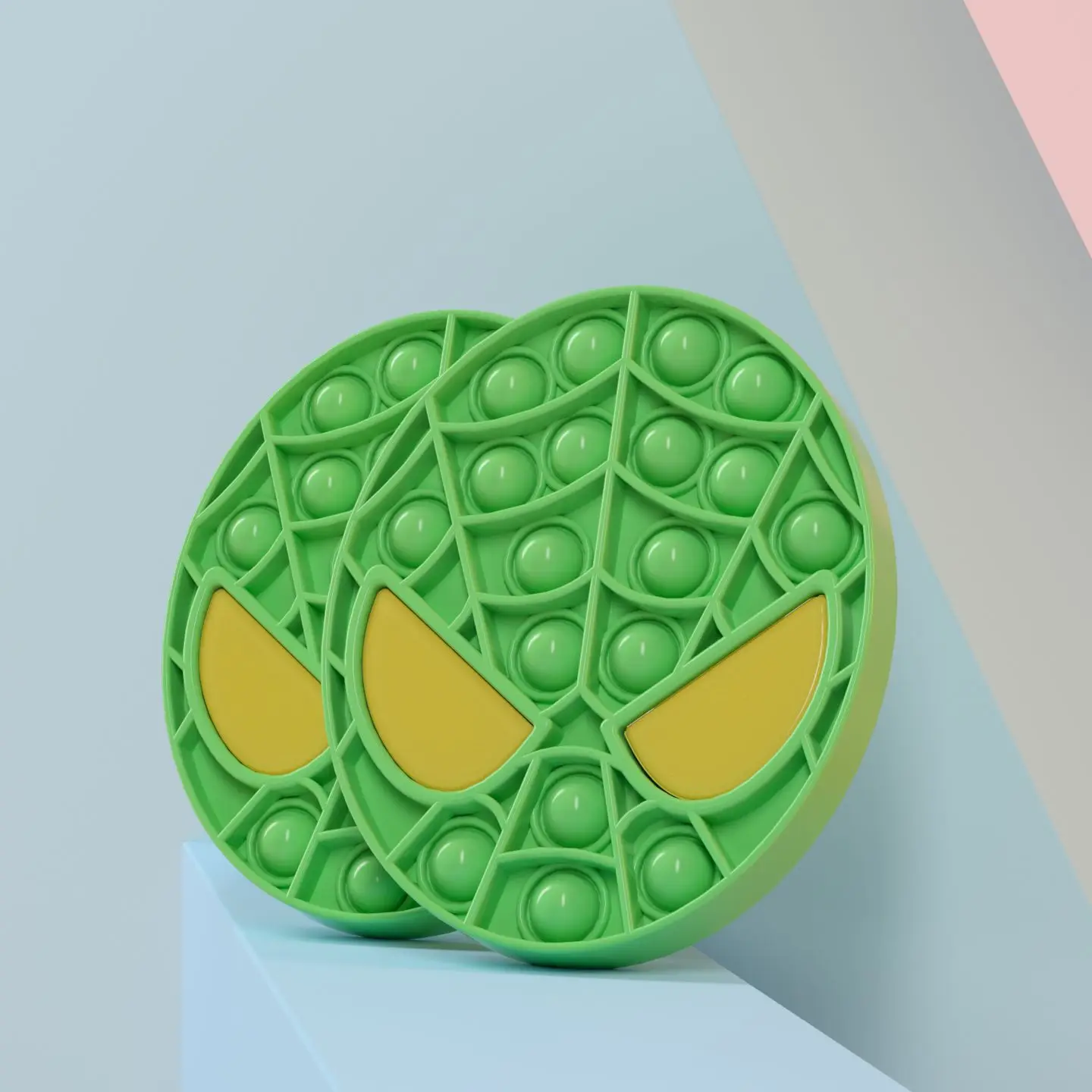 Выталкивает его &quotЧеловек паук&quot пузырь сенсорная игрушка для аутизма особых